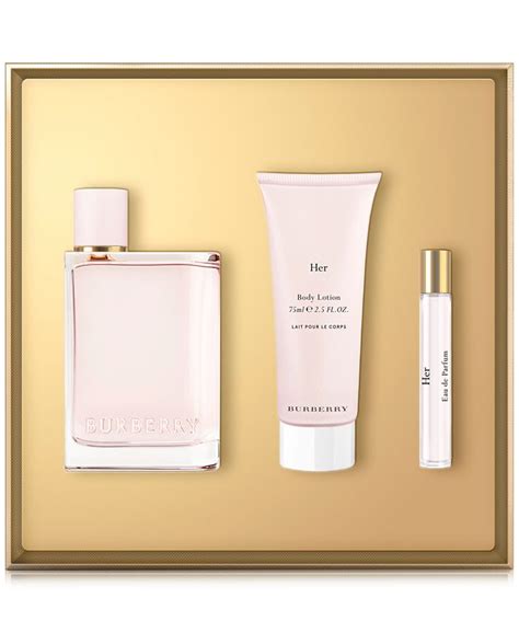 burberry her perfume and lotion|Burberry Her price macy's.